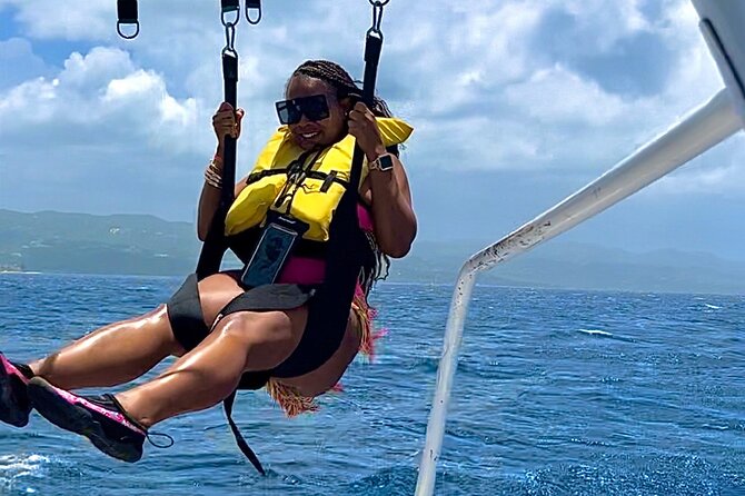 Parasailing Experience in Montego Bay - A Private Ride With a Friend or Family Member