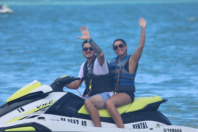 Parasailing & Jet Ski-Combo in Montego Bay - Getting ready for the jet ski session