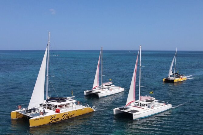 PARTY Catamaran Cruise with Snorkeling Rick's Cafe ADULTS ONLY - A four-hour Negril party on the water