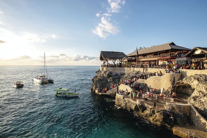 PARTY Catamaran Cruise with Snorkeling Rick's Cafe ADULTS ONLY - Margaritaville adds beach time and a busy stop