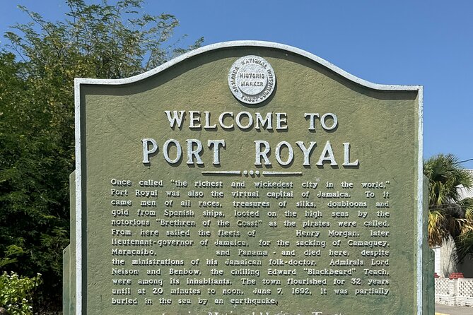 Port Royal (UNESCO World Heritage site)and Downtown Kingston Tour - Key points to know before booking