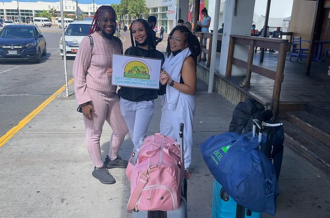 Private Airport from MBJ to Riu Palace Montego Bay - A closer look at the return airport pickup