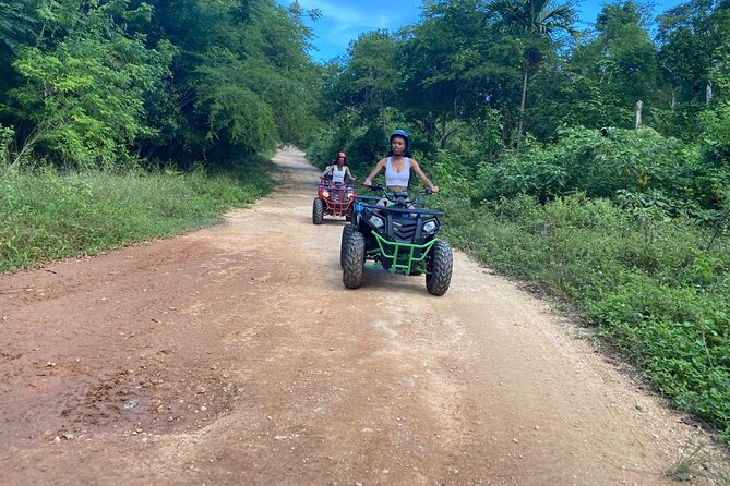 Private ATV Ride 7 Mile Beach & Rick’s Café Negril Tour - Jerk Chicken in a Rustic Open-Air Setting