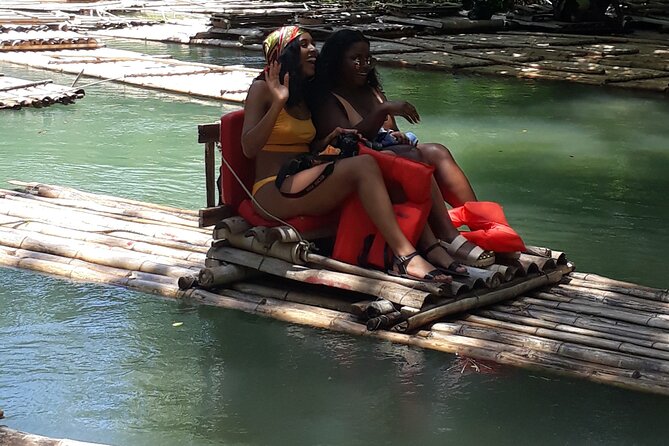 Private Bamboo Rafting along Great River with Pickup - The limestone foot massage