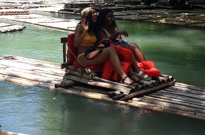 Private Bamboo Rafting along Great River with Pickup - Coconut juice and other possible extras