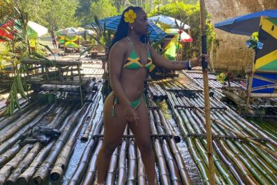 Private bamboo rafting and massage in Montego Bay