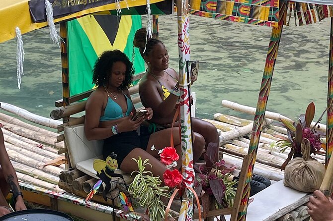 Private Bamboo Rafting in Montego Bay - The peaceful ride back upriver