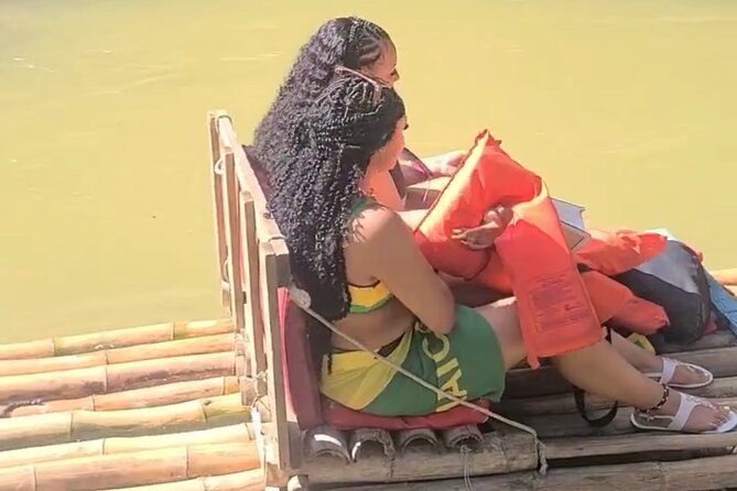 Private Bamboo Rafting in Montego Bay - The limestone massage stop
