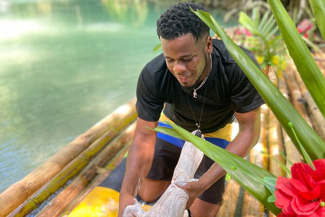 Private Bamboo Rafting, Limestone Massage and Hip Strip Tour - The 110-foot slide and the river stop