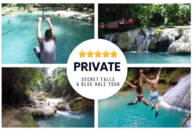 [PRIVATE] Blue Hole & Secret Falls Tour with Entrance Fees - Blue Hole is the main event