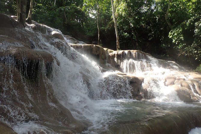 [PRIVATE] Dunn's River Falls, Blue Hole & Secret Falls w/Entrance - Dunn’s River Falls: Jamaica’s signature climb