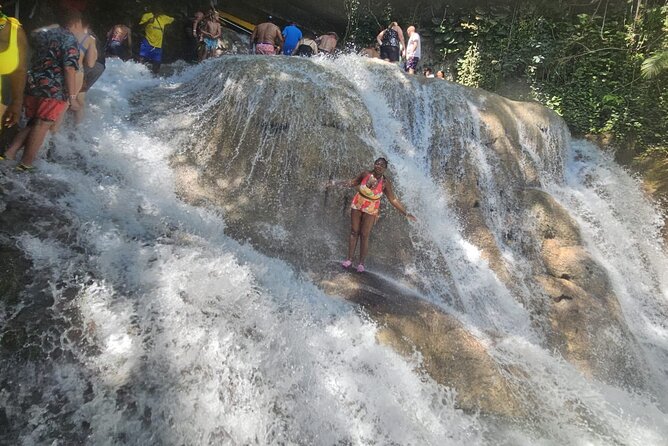 Private Dunn's River Falls, Ocho Rios Sightseeing and shopping - Two hours at the falls and the Caribbean beach