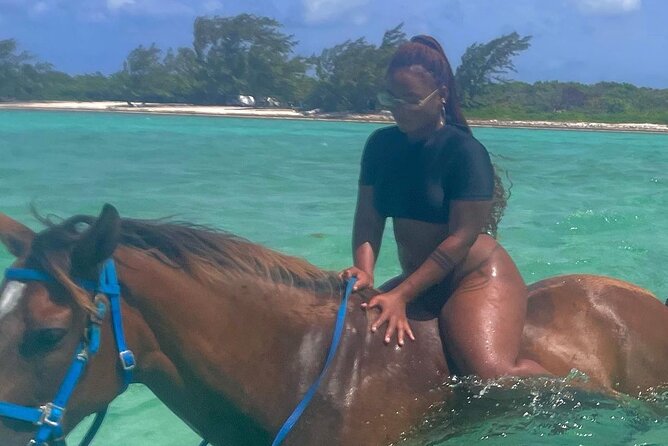 Private Horseback Riding, Swim & Blue Hole Secret Falls - A horse ride with a swim at the center