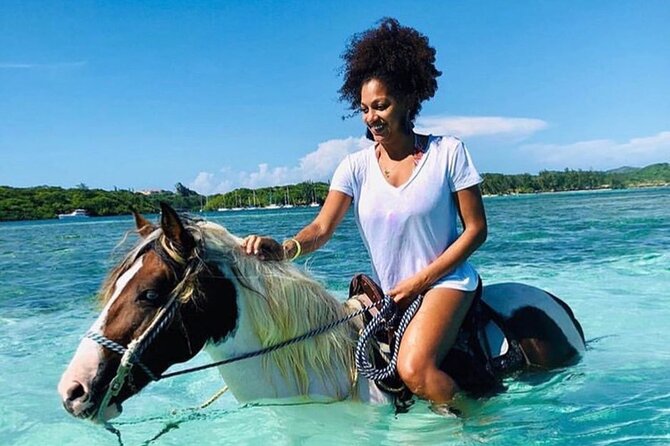 Private Horseback Riding, Swim & Blue Hole Secret Falls - Blue Hole’s cool water and natural challenges