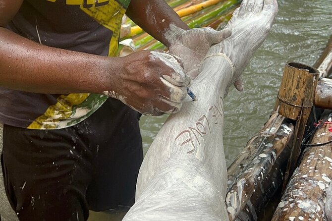 Private Lethe Bamboo Rafting Lime Stone Foot Massage Tour - What the private vehicle adds