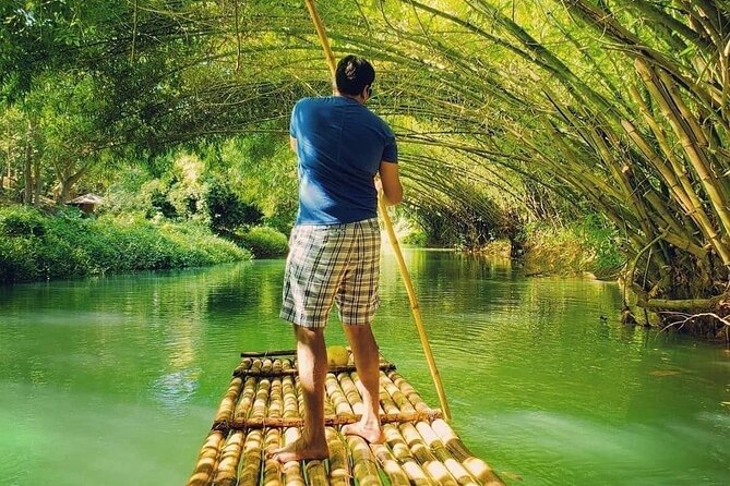 Private Martha Brae Bamboo Rafting Tour with Private Transfer - Before the raft: Miss Martha’s Herb Garden