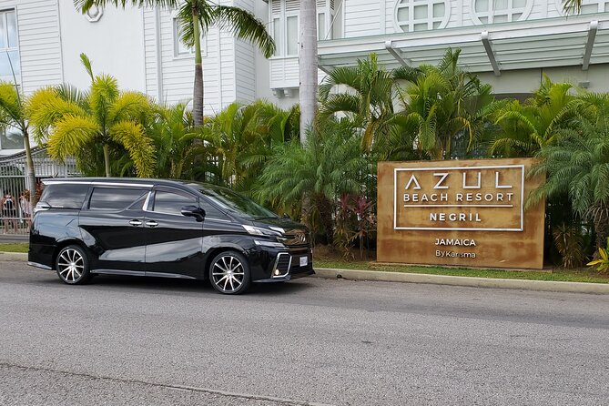 Private: Montego Bay Airport- Negril Resorts on the beach - Leaving Montego Bay Airport for Negril