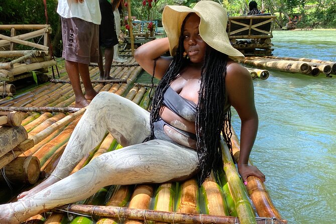 Private Montego Bay Bamboo Rafting with Limestone Foot Massage - A Quiet Start in the Hills Near Lethe