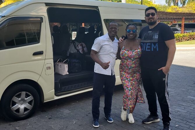 Private Round Trip Airport Transfer in Montego Bay - Inside the vehicle: practical comforts