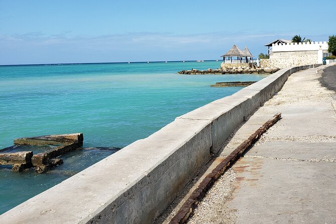 Private Sangsters Int. Airport Pickup to Montego Bay Resorts - The ride: air conditioning, water, and Jamaican music