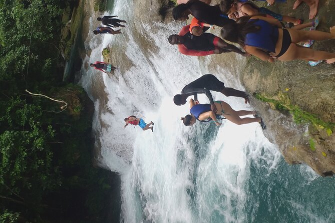 Private Tour from Falmouth to Ocho Rios Blue Hole and Beach - Families, seniors, and active swimmers