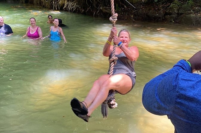 Private YS Falls and Zipline Tour from Montego Bay - A private tour that fits families and groups