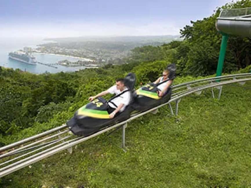 Rainforest Bobsled Mystic Mountain transportation - What the $208 price really covers