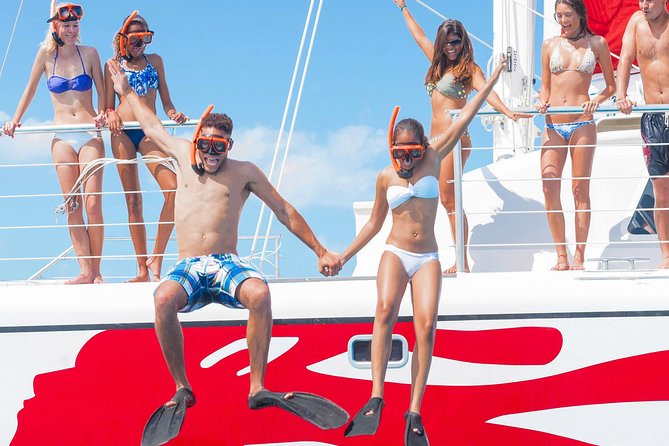 Reggae Family Catamaran Cruise From Montego Bay - Leaving the private dock at 10:00 am