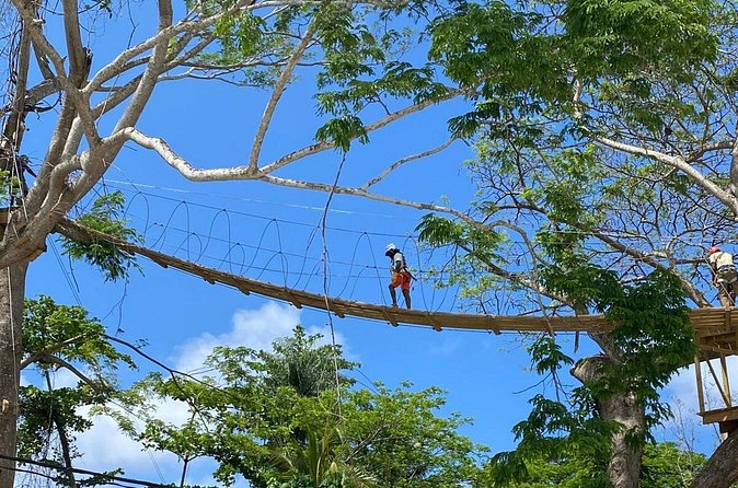 Rio Nuevo Village Ziplining - Small details that make the day easier