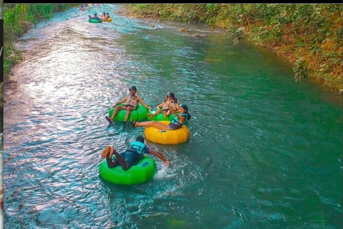 River rapids tubing rafting kayaking and beach Adventure - What the Rio Bueno adventure is really like