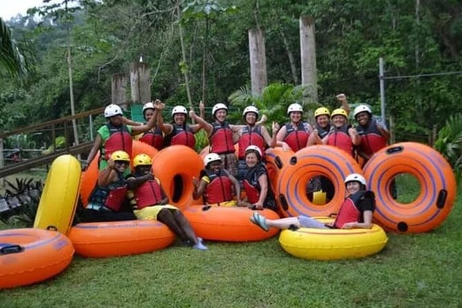 River rapids tubing rafting kayaking and beach Adventure - Entering the Bengal Rio Bueno River