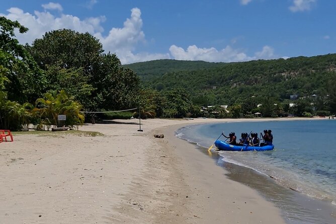 River Rapids Waterfalls Rafting and Beach Adventure - Timing, weather, and cancellation details