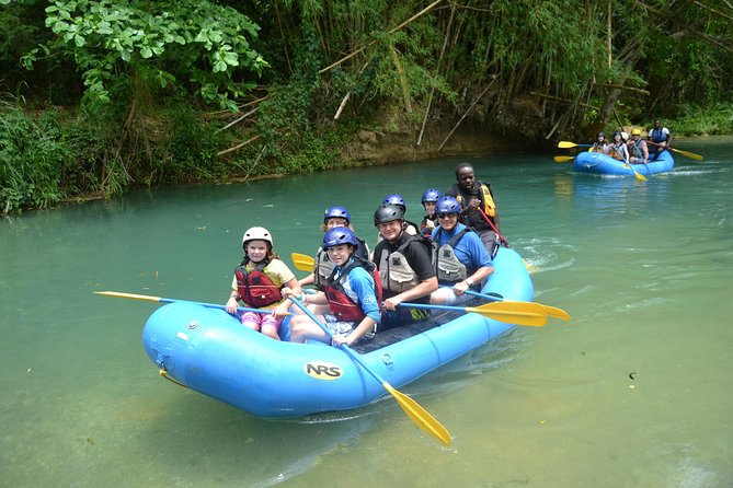 River Rapids Waterfalls Rafting and Beach Adventure - The final rapids and the old stone bridge