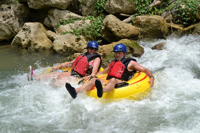 River Rapids Waterfalls Tubing and Beach Adventure with Transport - Transport from Montego Bay and the real time commitment