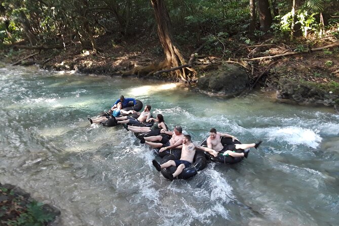 River Tubing and Blue Hole Private Tour from Ocho Rios - White River tubing: a calmer second act