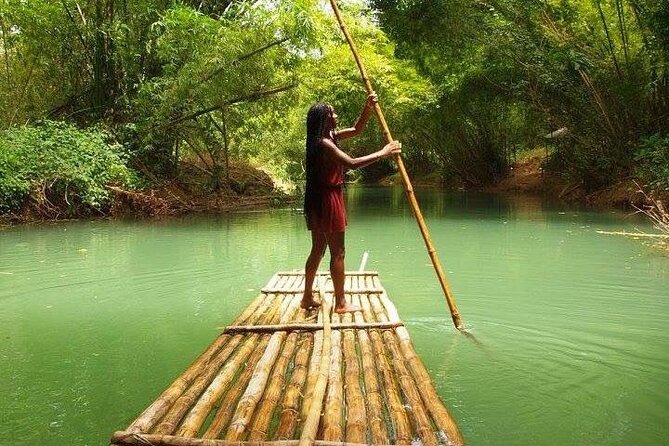 Royal Bamboo Rafting Adventure - A slow river ride with a Jamaican feel