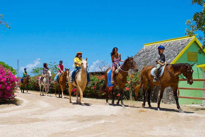 Sand n Saddle Horseback Ride & Swim Tour from Falmouth - One hour on horseback through Trelawny