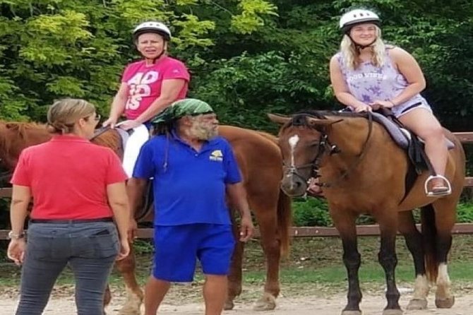 Sand n Saddle Horseback Ride & Swim Tour from Runaway Bay - The one-hour trail through Jamaican farmland
