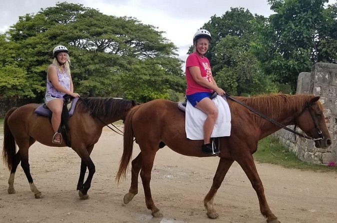 Sand n Saddle Horseback Ride & Swim Tour from Runaway Bay - The jerk stop and the pace of the day