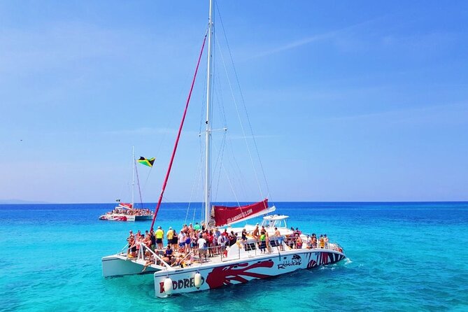 Sunset Catamaran cruise, Snorkeling and Rick's Cafe from Mobay - Seven Mile Beach gives you a first taste of Negril