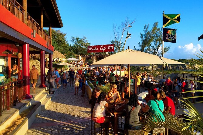 SUNSET PARTY CRUISE Rick's Cafe Ocean Coral / Eden Bay Guests - Sunset is the reward for the late schedule