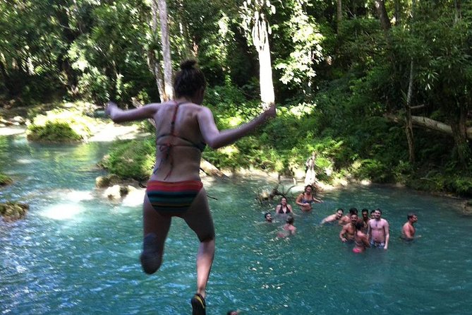 The Best of Dunn's River ,Blue Hole and Tubing from Ocho Rios - White River tubing is the calm finish