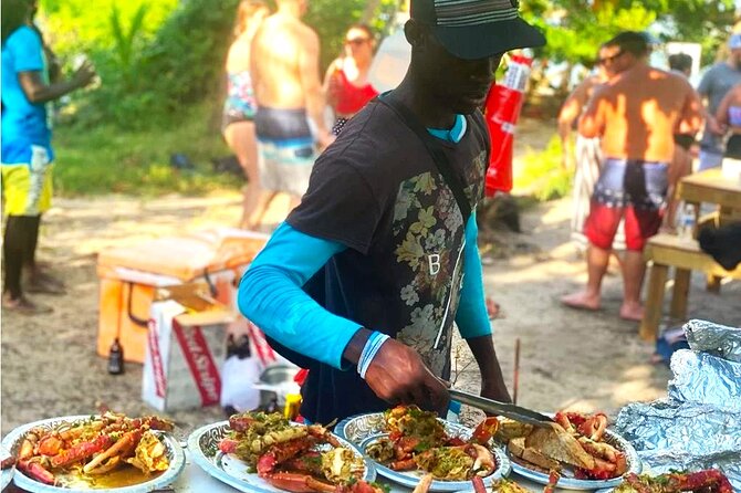 Tiki Pon Da Sea Cruise to Booby Cay with Lunch from Negril - Leaving Negril from Seven Mile Beach