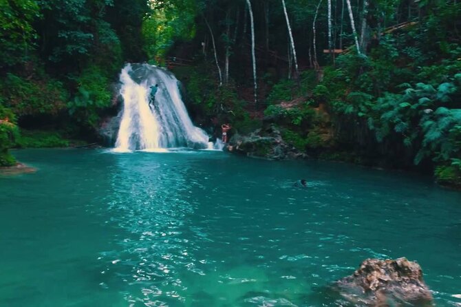 VIP Dunn River Falls and Blue Hole Experience - Climbing Dunn’s River Falls at your own pace