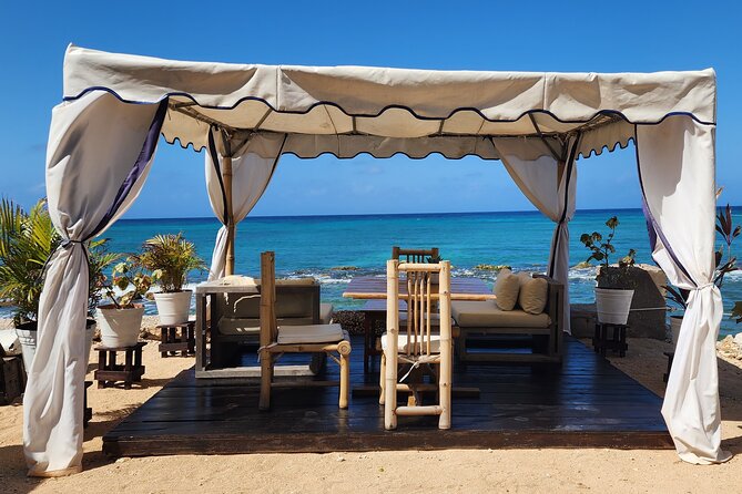 VIP Oceanfront Cabana at Bamboo Beach Club in Montego Bay - What the Bamboo Beach Club cabana experience is really about