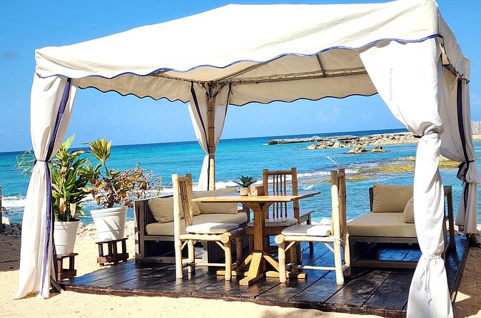 VIP Oceanfront Cabana at Bamboo Beach Club in Montego Bay - Swimming, shore walks, and optional beach activities