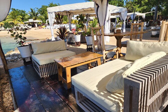 VIP Oceanfront Cabana at Bamboo Beach Club in Montego Bay - Is the VIP cabana worth booking?
