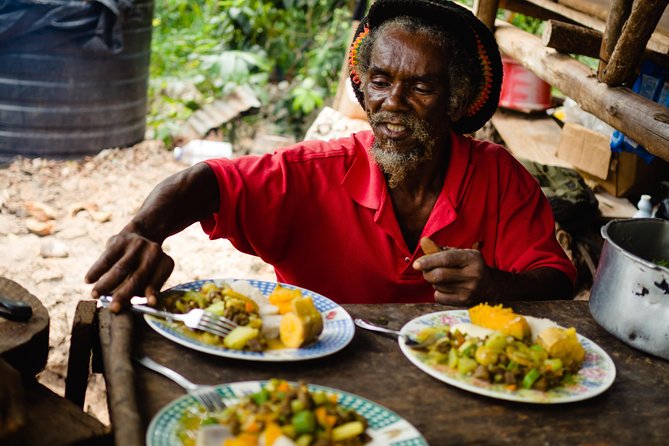 Zimbali's Rasta Tour Lunch - Ginger juice, star fruit, and a wood-fire lunch