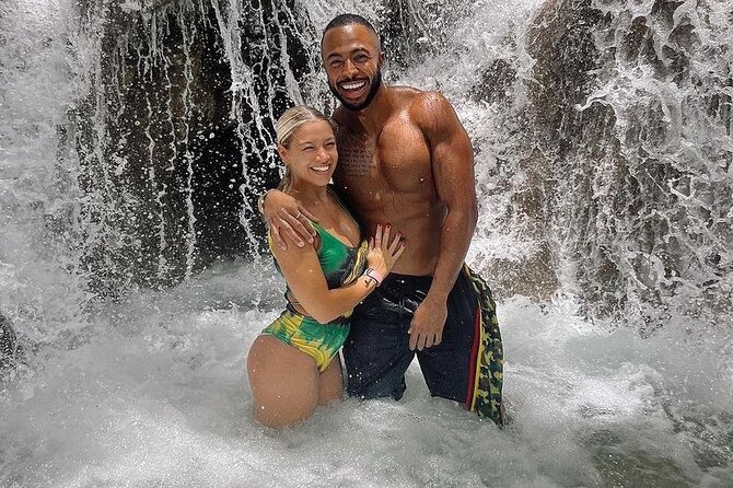 Zipline, Dunn’s River Falls, Bamboo Rafting & Horseback Ride Tour - Dunn’s River Falls and the zipline opening
